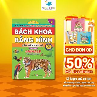Sách - Bách khoa bằng hình đầu tiên cho bé theo chủ đề quyển 2 - song ngữ Anh Việt - Quét mã QR nghe đọc - Đại Mai Books
