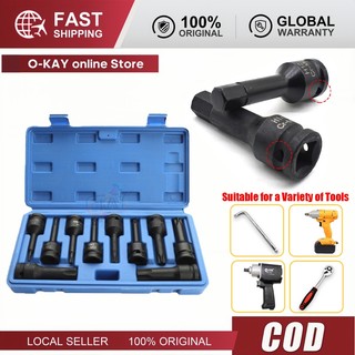 Bộ Khẩu Lục Giác 1/2 Inch - 8/10 Chiếc, H5-H19