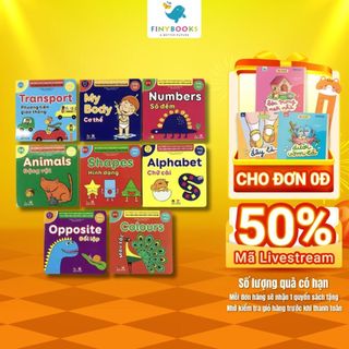 Sách - Bộ Hộp Thư Viện Hình Ảnh Đầu Tiên cho bé 0 - 6 tuổi - MY FIRST PICTURE ENCYCLOPEDIA - Đại Mai Books