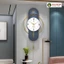 Đồng Hồ Treo Tường Trang Trí Nhà Cửa quả lắc Decor Nghệ Thuật Kim Trôi phong cách Bắc Âu ViVa V2145
