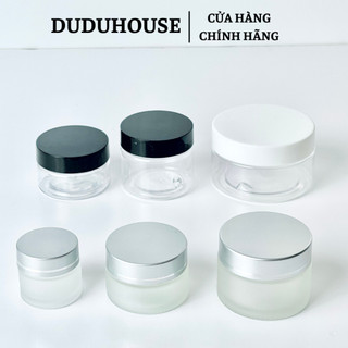 HŨ THUỶ TINH MỜ NẮP BẠC 10g 20g