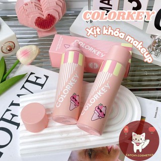 [COLORKEY] Xịt Khóa Makeup COLORKEY Vỏ Hồng Nâng Cấp Kiềm Dầu, Matte Makeup Setting Spray, 100ml