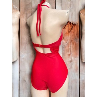Bikini 1 mảnh kín đáo, có khóa cài sau, có đệm ngực, dấu bụng, quần full mông, vải co dãn hàng VNXK