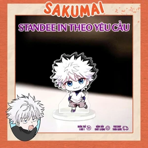 Standee, Mô Hình Hunter X Hunter Cao 5cm Standee Killua Zoldyck Gon Freecss Anime Manga Chibi Decor Bàn Học - SakuMai