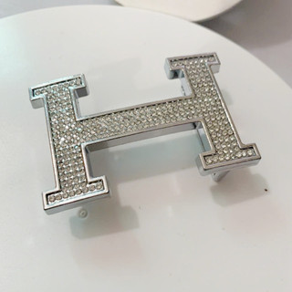 Mặt khoá thắt lưng nam không kèm dây kiểu bấm lỗ bản to dùng cho dây 3,8cm trở xuống