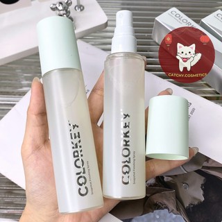 [COLORKEY] Xịt Cố Định Nền Makeup Colorkey Vỏ Xanh Finish Bóng Mượt, Snapshot Finishing Spray, 100ml