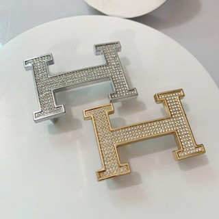 Mặt khoá thắt lưng nam không kèm dây kiểu bấm lỗ bản to dùng cho dây 3,8cm trở xuống
