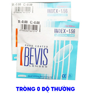 Tròng kính cận ANNA tráng cứng giảm xước và chống tia uv từ 0 đến 6 độ