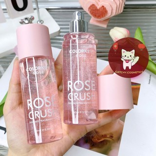 [COLORKEY] Xịt Thơm Body Mist Colorkey Rosé Crush Có Nhũ, Hương Hoa Ngọt Ngào Tươi Mát, 100ml