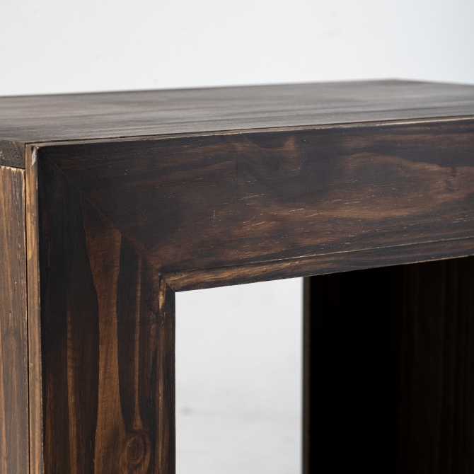 [TV-D003]Kệ Gỗ Decor Hình Vuông Đa Năng Trưng Bày Lọ Hoa Bàn Đầu Giường Trang Trí Phòng Ngủ Phòng Khách