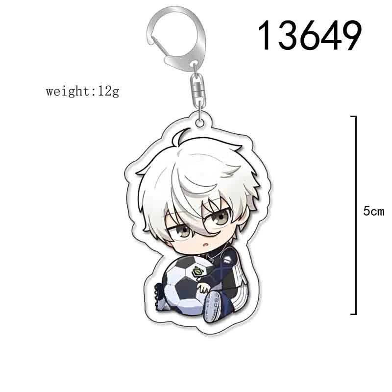 Móc Khoá Chibi, Móc Khoá Blue Block Cute In Acrylic 2 Mặt Cắt Viền In Hình Các Nhân Vật Dễ Thương Treo Balo - SakuMai