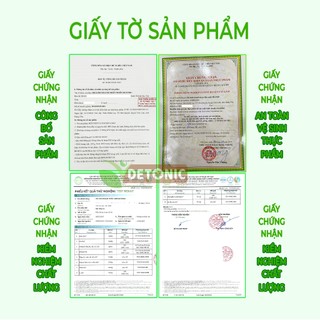 Bột diếp cá nguyên chất DETONIC hỗ trợ nóng trong, giảm mụn nhọt táo bón trĩ, giúp thanh lọc cơ thể tốt cho hệ tiêu hoá.
