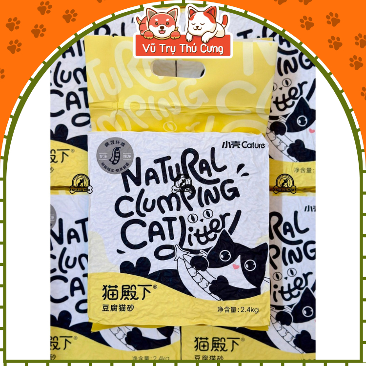Cát Đậu Nành Tofu Cature / Catsme Cho Mèo Không Bụi, Vón Cục Hiệu Quả
