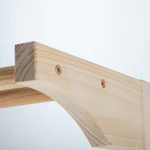 [CHỐNG MỐC] Giá Gỗ Treo Quần Áo, Kệ Gỗ Kèm Kệ Để Giày Dép Decor, Kệ Treo Đồ Trang Trí Phòng Ngủ Phòng Khách TV-K002 — ảnh 6