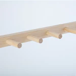 [CHỐNG MỐC] Giá Gỗ Treo Quần Áo, Kệ Gỗ Kèm Kệ Để Giày Dép Decor, Kệ Treo Đồ Trang Trí Phòng Ngủ Phòng Khách TV-K002 — ảnh 7