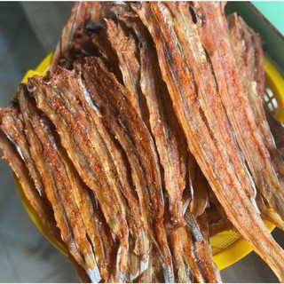 Khô cá hố tẩm vị 500gr, khô cá thịt dai, ngom, dùng cùng mắm me