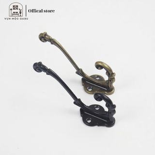 Móc treo kim loại gắn tường Oabu phong cách cổ điển vintage 05a