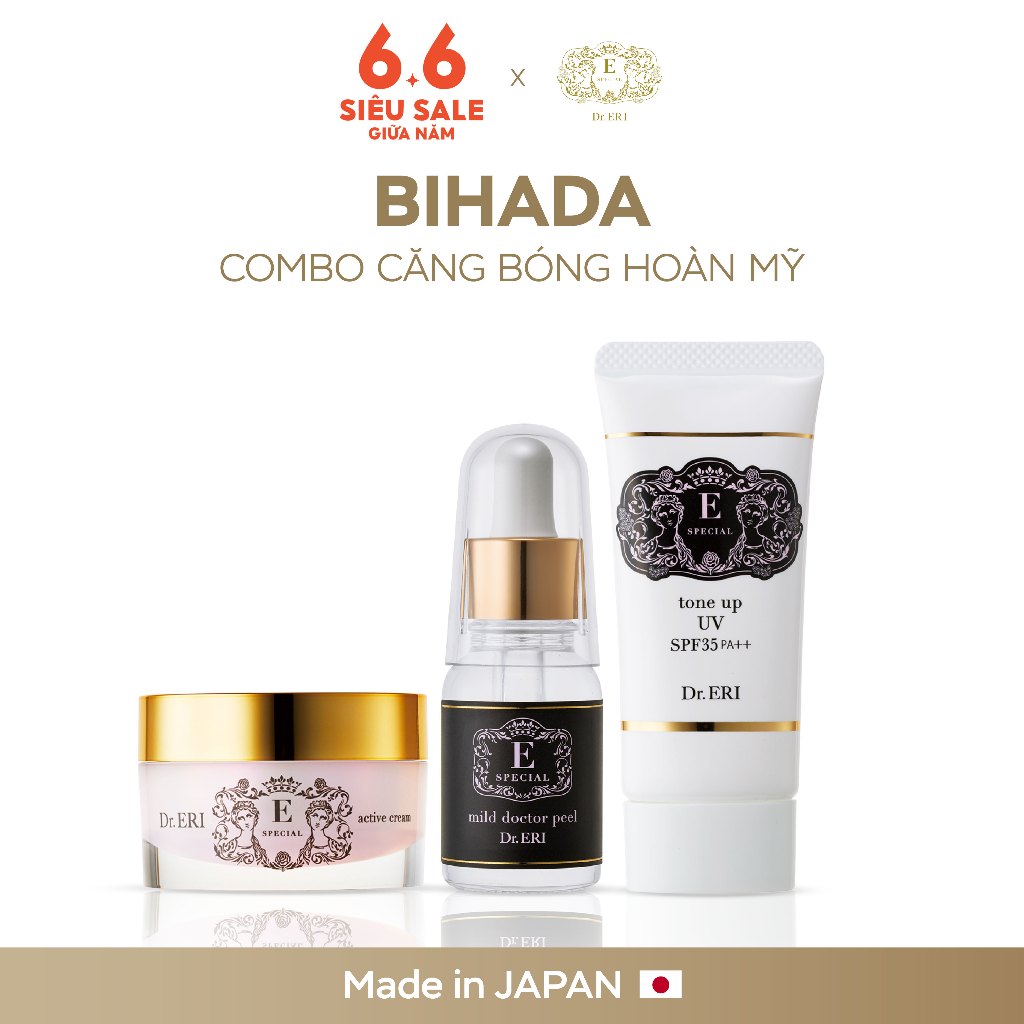 E-Special Combo BIHADA ESpecial 3 sản phẩm - Chăm sóc làn da căng bóng mượt mà