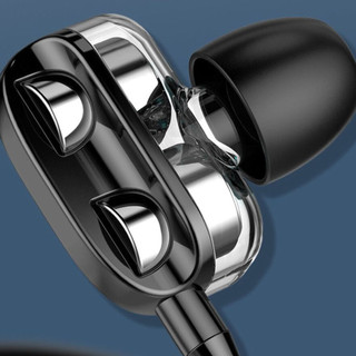 Tai nghe dây 3.5mm hãng Drraap.pow M20 - có phím chỉnh volume - bao bì túi - hàng mới 99%