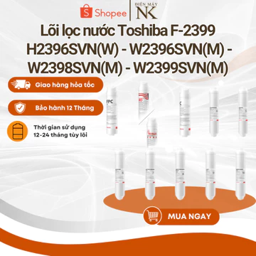 Lõi lọc nước Toshiba F-2399 Dùng cho máy TWP-N2396SVN(W) TWP-H2396SVN(W) TWP-W2396SVN(M) TWP-W2398SVN(M) TWP-W2399SVN(M)