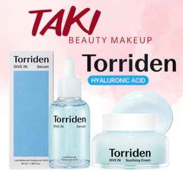 Serum + Kem Dưỡng Ẩm Làm Dịu Da Torriden Dive-In Low Molecular Hyaluronic Acid
