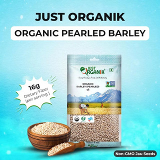 Hạt Lúa Mạch Ngọc Trai Hữu Cơ Just Organik Organic Pearl Barley