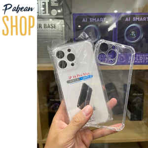 Ốp Lưng Silicon Iphone trong suốt chống sốc cho iPhone 6 - 16 Pro Max