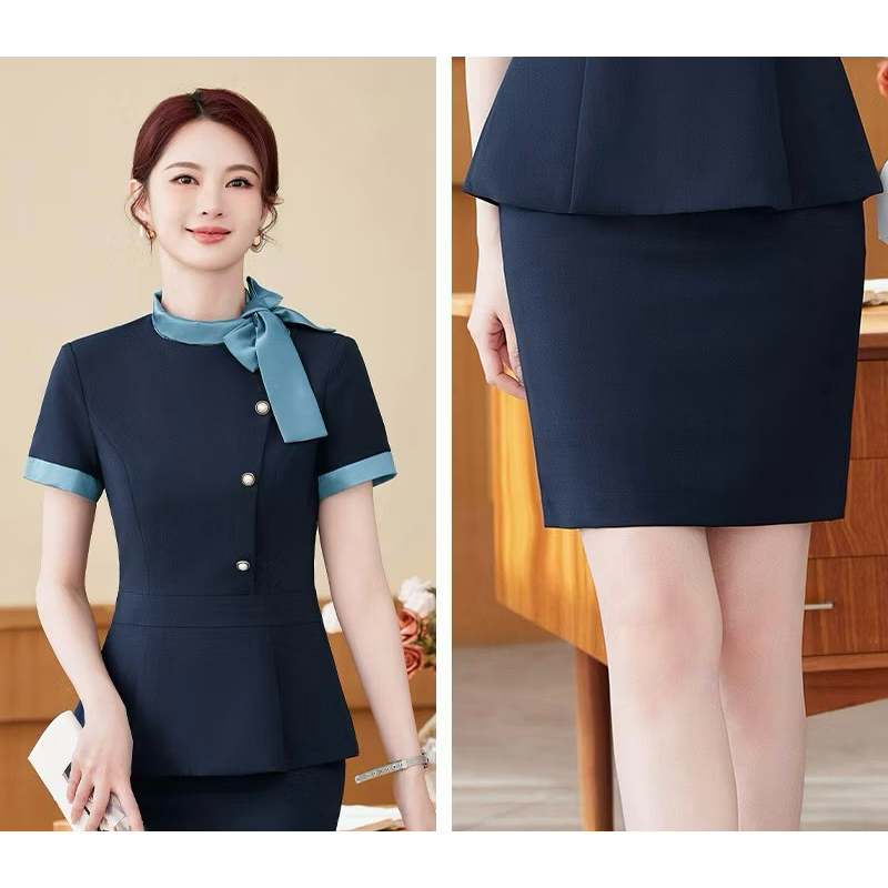 Đồng phục  VEST quản lý spa,khách sạn,thẩm mỹ viện chất liệu cotton lạnh hàng thiết kế cao cấp