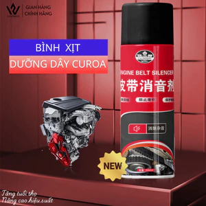 Bình Xịt Dưỡng Dây Curoa Gioăng Cao Su LUJESHI Tăng Tuổi Thọ Dây Đai Giảm Tiếng Ồn Động Cơ Ô Tô