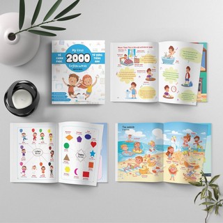 Sách Bé Chinh Phục 2000 Từ Vựng Tiếng Anh - My First 2000 English Words