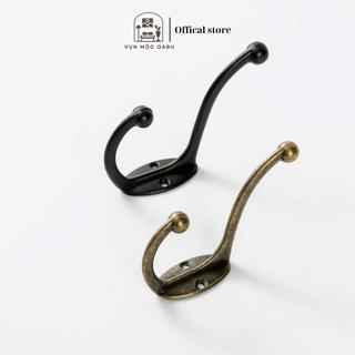 Móc treo kim loại gắn tường Oabu phong cách cổ điển vintage 13a
