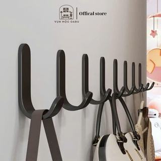 Combo 5-10 móc dán tường (kèm keo) kim loại siêu chắc chắn Oabu phong cách hiện đại