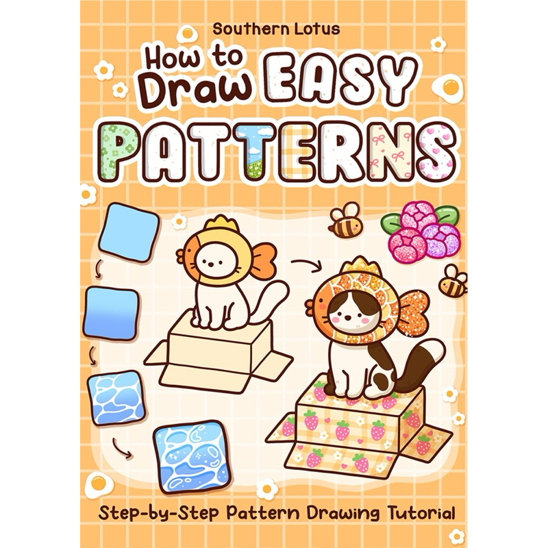 How to Draw Easy Patterns (Đóng quyển lò xo, giấy dày 180gsm) dùng màu ...