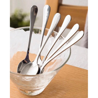 THÌA INOX NHỎ CÀ PHÊ ĂN KEM SỮA CHUA Múc Gia Vị Inox DÀY DẶN BỀN ĐẸP DỄ DÙNG