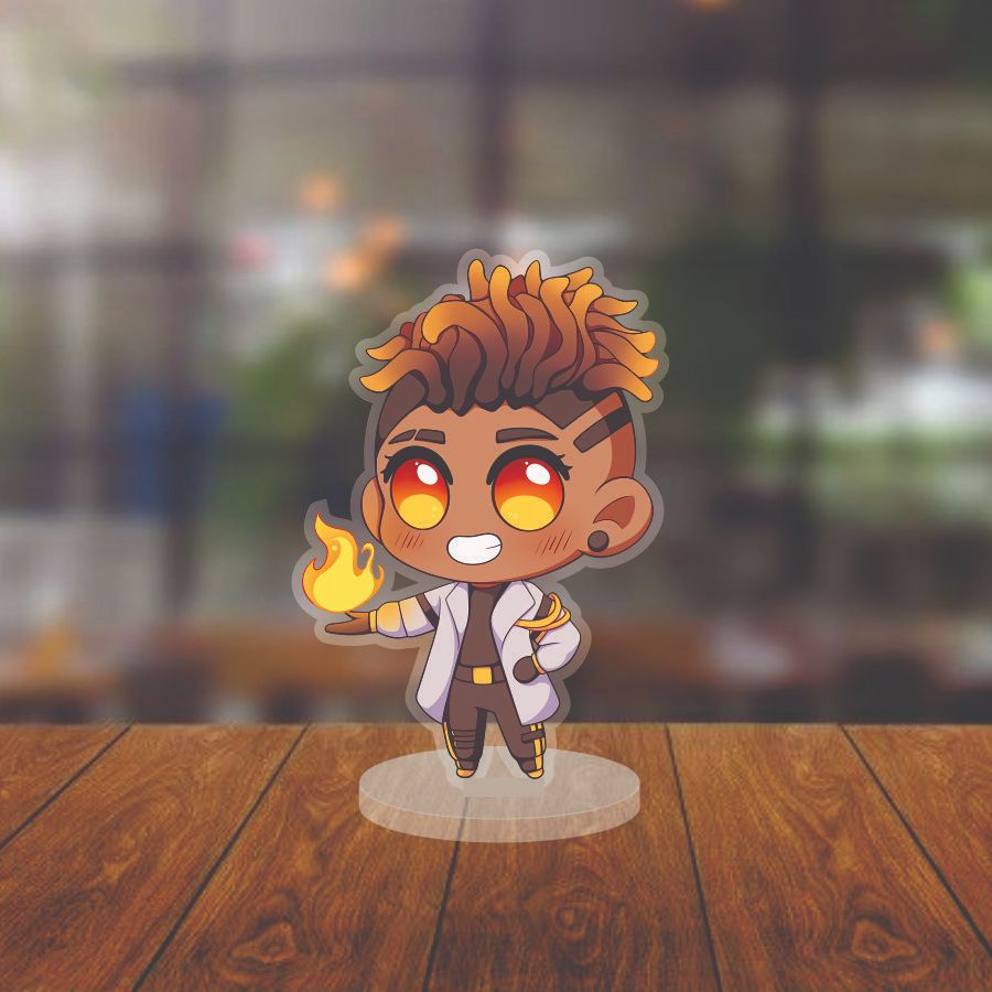 Mô hình Standee Nhân Vật Valorant -  Chất liệu mica- Trang trí để bàn góc học tập (KT :12cm)