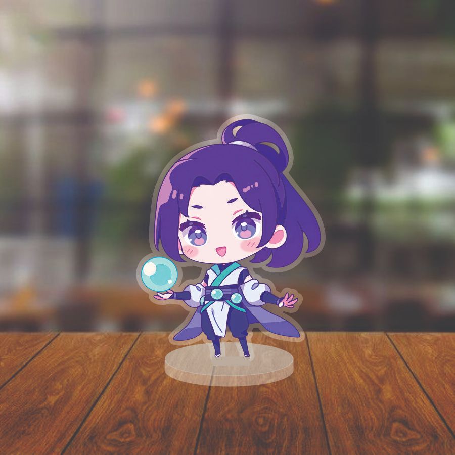 Mô hình Standee Nhân Vật Valorant -  Chất liệu mica- Trang trí để bàn góc học tập (KT :12cm)