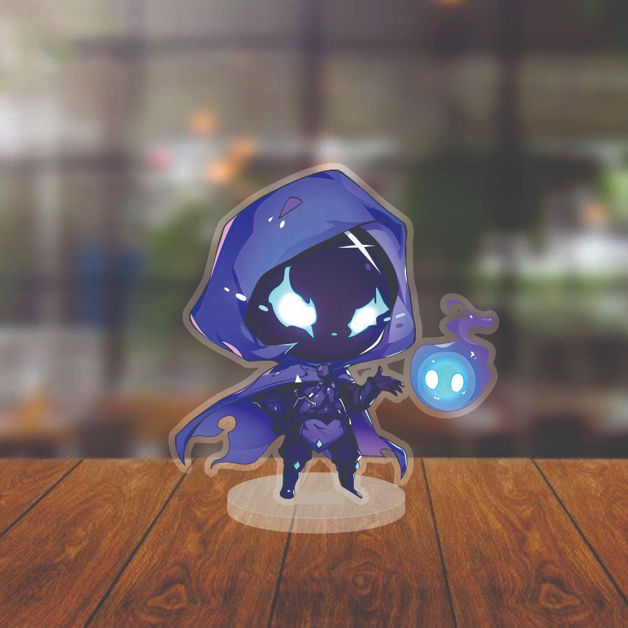 Mô hình Standee Nhân Vật Valorant -  Chất liệu mica- Trang trí để bàn góc học tập (KT :12cm)