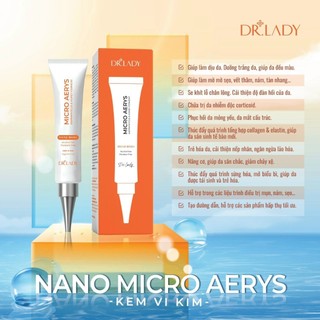 [Dr.Lady Chính Hãng] Vi Kim Micro Aerys – Làm Sáng Da, Dưỡng Ẩm, Căng Mịn, Hỗ Trợ Làm Mờ Thâm Sạm & Se Khí Lỗ Chân Lông