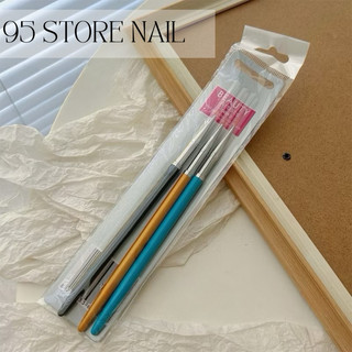 Bộ cọ 3 cây vẽ móng nhiều kích thước - set cọ 3 cây BEAUTY