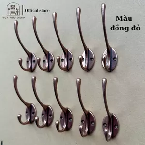 SALE combbo 10 móc treo kim loại gắn tường Oabu dài 10.5cm phong cách cổ điển vintage 18a