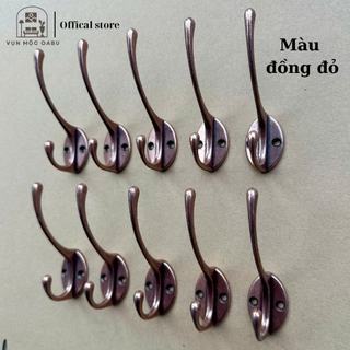 SALE combbo 10 móc treo kim loại gắn tường Oabu dài 10.5cm phong cách cổ điển vintage 18a