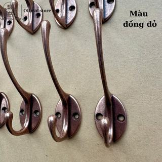 SALE combbo 10 móc treo kim loại gắn tường Oabu dài 10.5cm phong cách cổ điển vintage 18a
