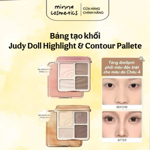 Bảng Phấn Tạo Khối & Bắt Sáng Judy Doll