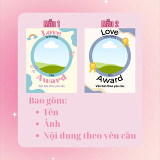 Cúp Vinh Danh Thiết Kế Theo Yêu Cầu - Quà Tặng Độc Đáo Cho Dịp Đặc Biệt