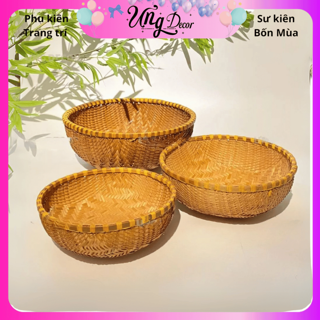Thúng tre - Giá Tốt, Miễn Phí Vận Chuyển, Đủ Loại | Shopee Việt Nam