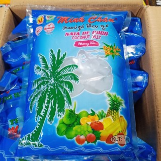 Sỉ 1Thùng Thạch Dừa Minh Châu Bịt 1kg, Thùng 10 Bịt