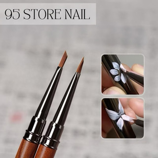Cọ tam giác vẽ cánh bướm, cánh hoa chất liệu lông chồn - cọ cao cấp mẫu mới vẽ nail siêu hot