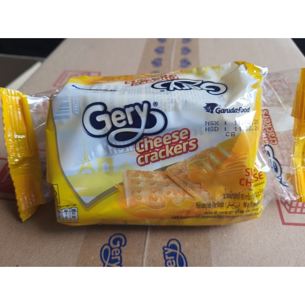 Bánh Cracker Gery phô mai gói 90gam | Shopee Việt Nam