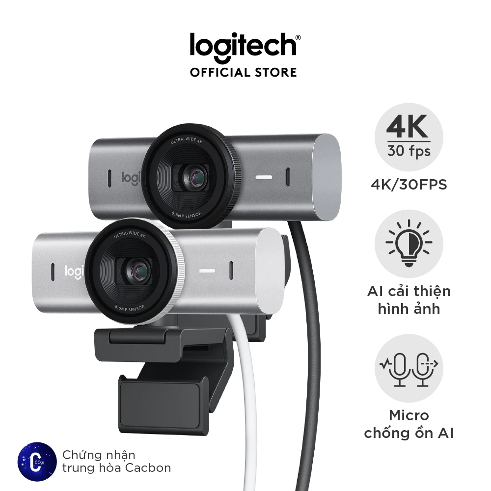 Webcam Logitech MX BRIO 4K