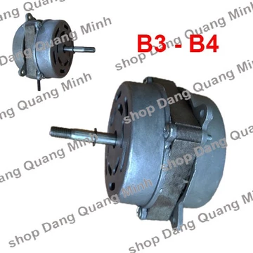 Mô tơ quạt hộp B3 - B4 dùng cho quạt hộp - quạt làm mát - quạt thông gió, lõi đồng 100% , Tặng kèm tụ đề